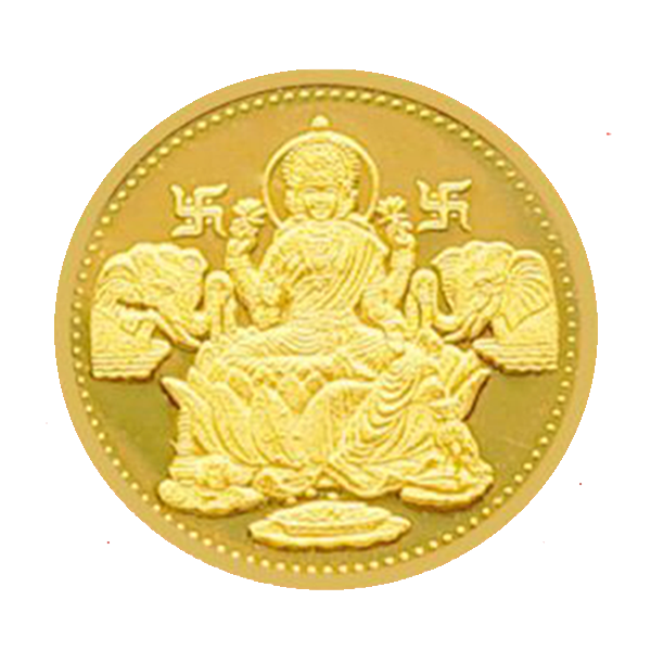 IGMM01 (FRONT) Mahalaxmi gold coin